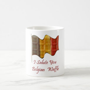 Caneca Mágica Waffle belga