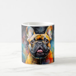 Caneca Mágica Watercolor Dog Mug Wrap