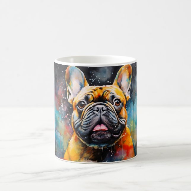 Caneca Mágica Watercolor Dog Mug Wrap (Centro)