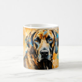 Caneca Mágica Watercolor Dog Mug Wrap