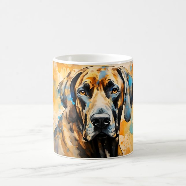 Caneca Mágica Watercolor Dog Mug Wrap (Centro)