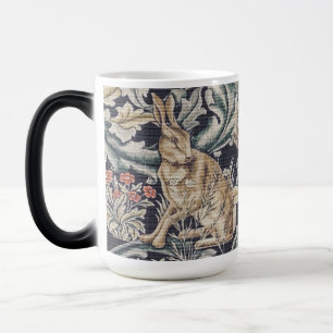 Caneca Mágica William Morris Vintage Forest Rabbit Floral