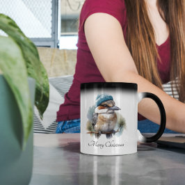Caneca Mágica Winter Kookaburra Wish, personalizado