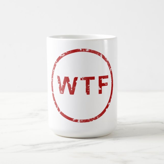 Caneca Mágica WTF Mug (Center)