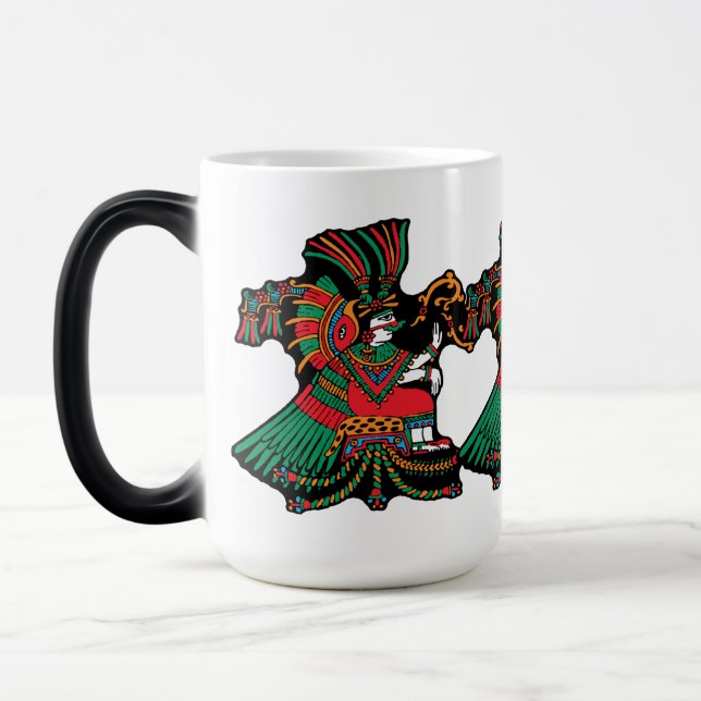 Caneca Mágica Xochiquetzal - Pena Flor - Deusa do Amor (Esquerda)