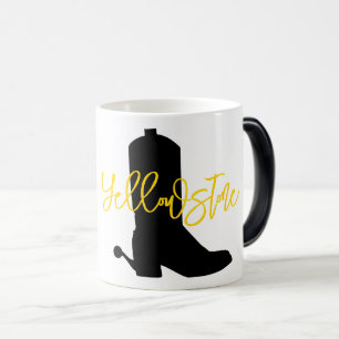 Caneca Mágica Yellowstone Cowboy Boot Silhoule - Diversão