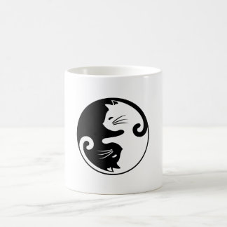 Caneca Mágica Yin yang cats