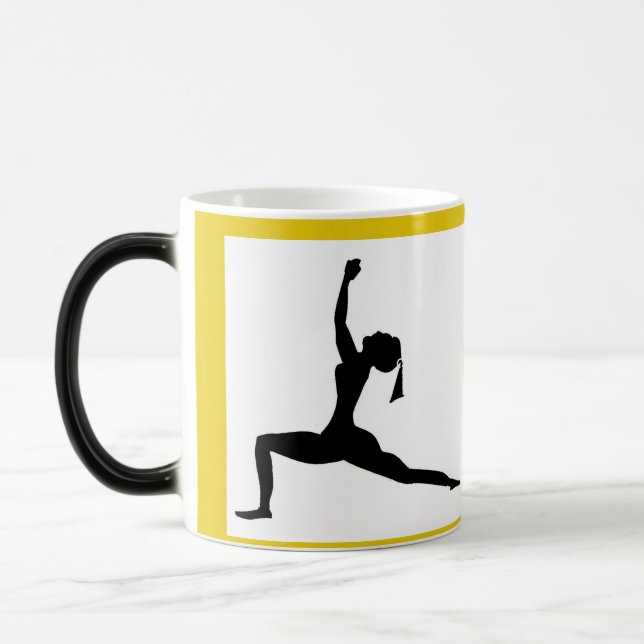 Caneca Mágica Yoga Amarelo (Esquerda)