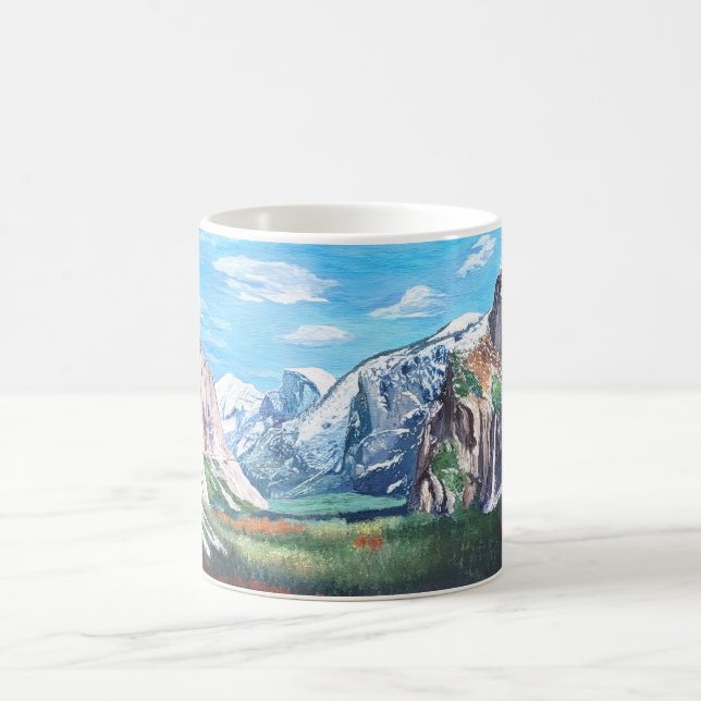 Caneca Mágica Yosemite National Park Mug Cup (Centro)