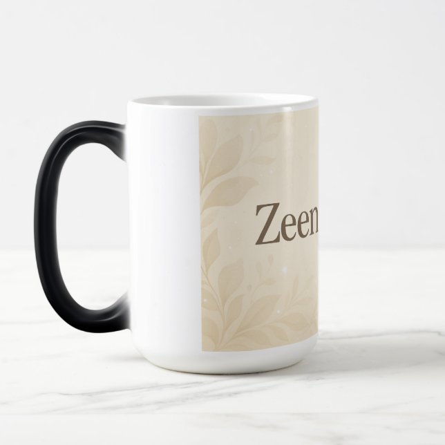 Caneca Mágica Zeenat Impressão - Estilo Moderno Coffee Mug (Esquerda)