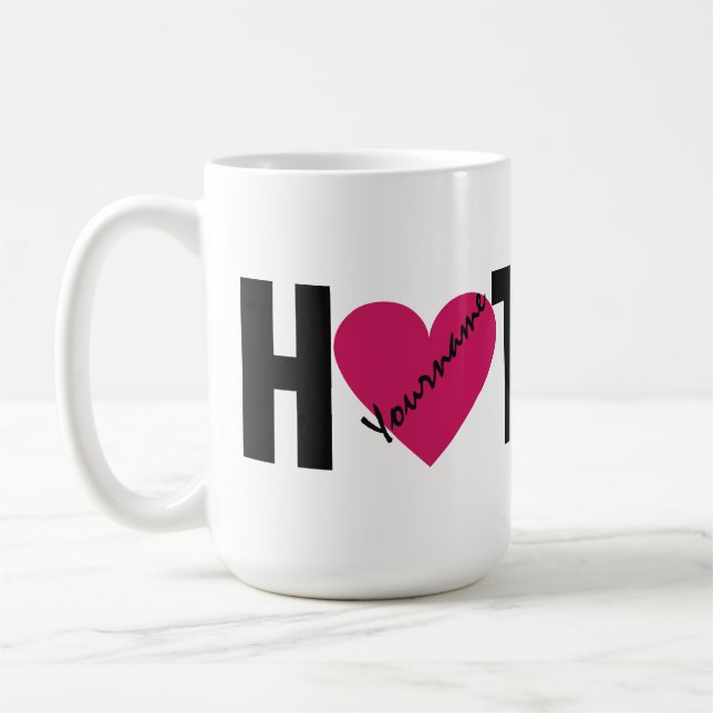 Caneca Mágicas personalizadas "HOT COFF" (Esquerda)
