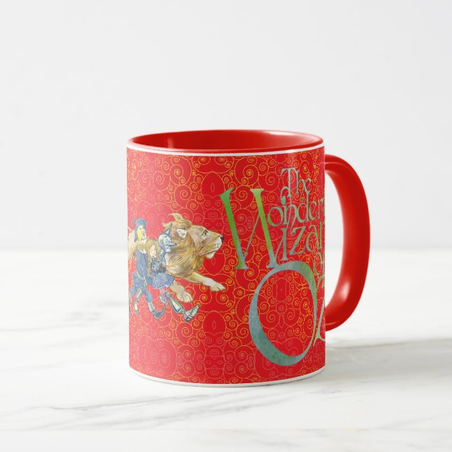 Caneca Mágico de Oz Natal Clássico (Frente Esquerda)