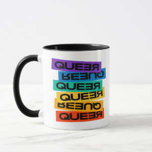 Caneca Magnet Do Carro. LGBT+Orgulho. Queer.