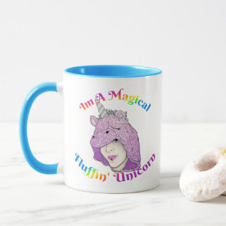 Caneca Magnética Fluffin Unicorn Combo Mug