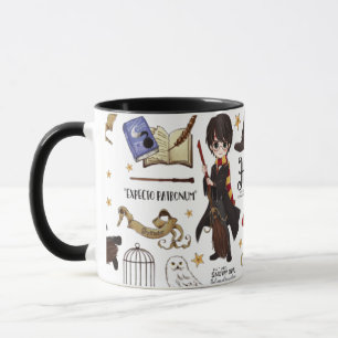 Caneca Magnética HARRY POTTER™ Watercolor