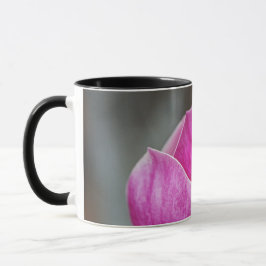 Caneca Magnólia Rosa em Flor Completa