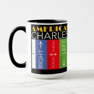 Caneca Mah Jongg Charleston Mug