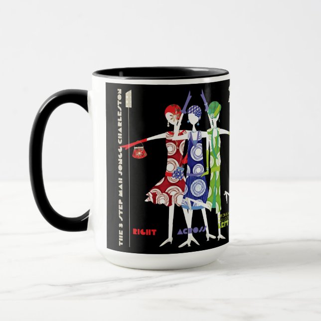 Caneca Mah Jongg Charleston Mug (Esquerda)