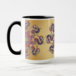 Caneca Mah Jongg Dragon Year Mug