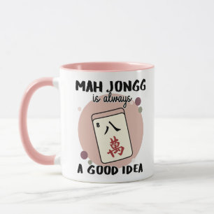 Caneca Mah Jongg é sempre uma boa ideia