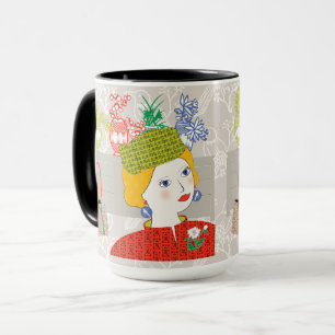 Caneca Mah Jongg Lady 03 Mug