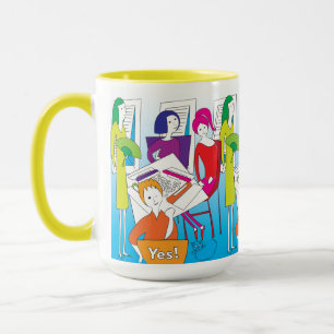Caneca Mah Jongg Yes Mug