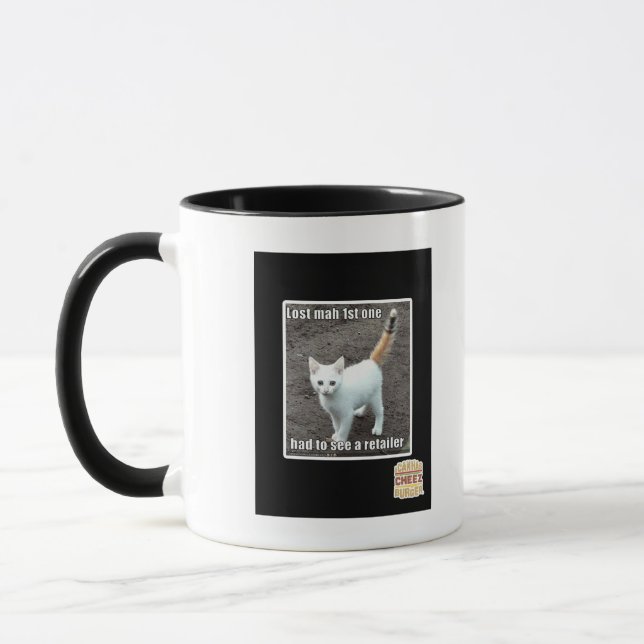 Caneca Mah perdido ø um (Esquerda)