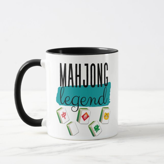 Caneca Mahjong Legend | Funny Mahjong (Esquerda)