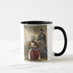 Caneca Mahommed Naib Shurreef, um Kuzzilbach comemorado