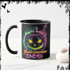 Caneca MainCharacterEnergy | ExDesigner | Halloween