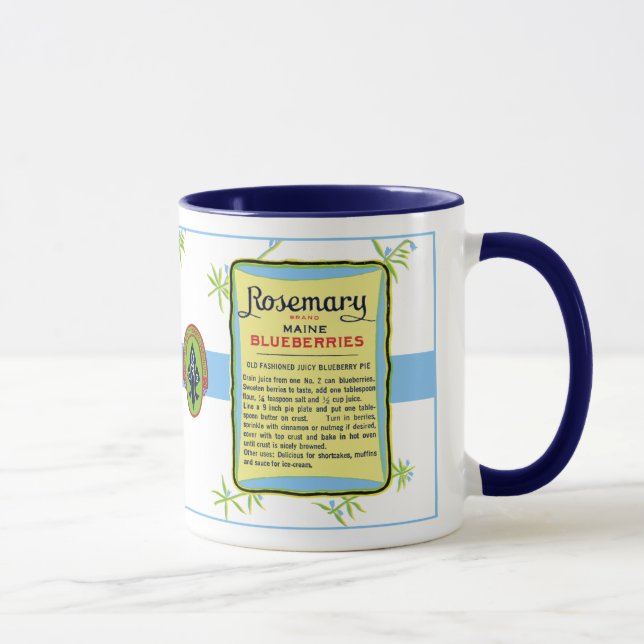 Caneca Maine Blueberry Mug (Direita)