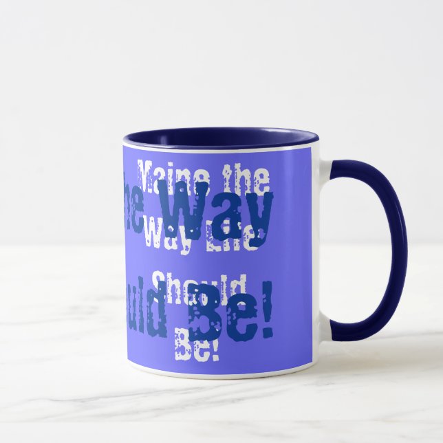 Caneca Maine Do Jeito que a Vida Deve Ser (Direita)