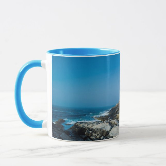 Caneca Maine, Pemaquid Point, Farol de Pemaquid Point (Esquerda)