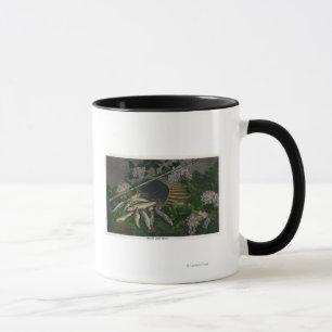 Caneca MaineView de uma captura agradável da truta de