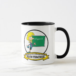 CANECA MAIOR CARTÃO DE MULHERES PROFESSORAS DE MATEMÁTI