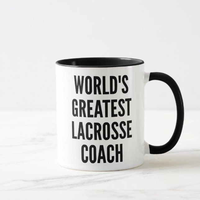 Caneca Maior treinador de Lacrosse do Mundo (Direita)