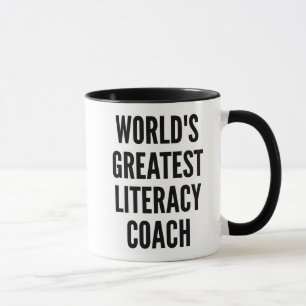 Caneca Maior treinador de literacia do mundo