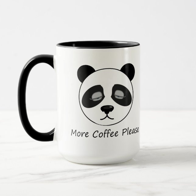 Caneca Mais Café Panda (Esquerda)