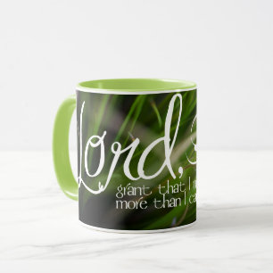 Caneca Mais do que posso realizar