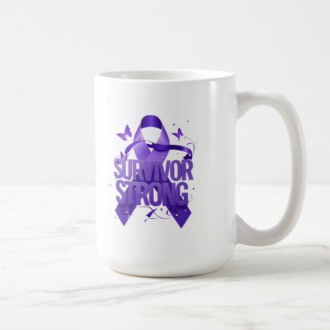 Caneca Mais Forte que o Câncer | Café de Conscient (Direita)