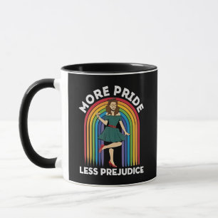 Caneca Mais Orgulho Menos Preconceito do Orgulho LGBT Mês