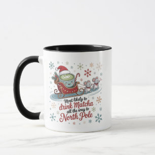 Caneca Mais Provável De Beber Matcha Até O Natal 