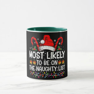 Caneca Mais Provável de Estar na Lista Travessa de Natal