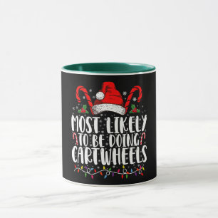 Caneca Mais Provável Estar Fazendo Voltas de Cartwheel no
