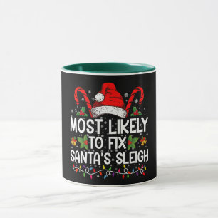 Caneca Mais Provável Para Consertar O Natal Da Família Sl