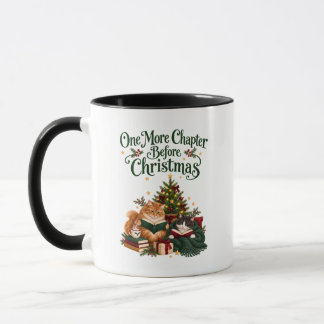 Caneca Mais um Capítulo Antes dos Gatos de Natal