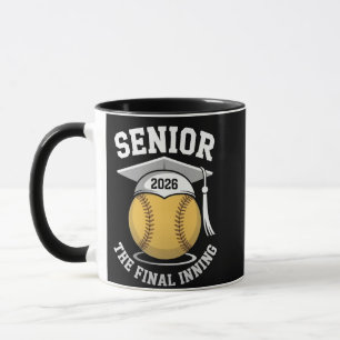 Caneca Mais velho A Graduação Final De Softball Em 2026