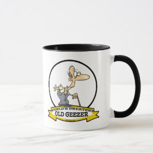 CANECA MAIS VELHO CARTOON GEEZER DO MUNDO