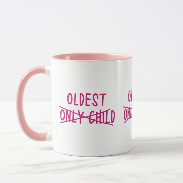 Caneca Mais velho com Filho Único Riscado (Esquerda)