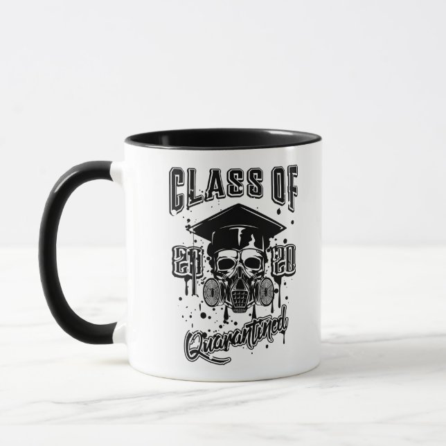 Caneca Mais velho Mug Classe 2020 em quarentena (Esquerda)